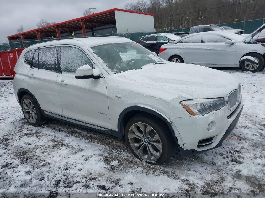 2016 BMW X3 XDRIVE28I - 5UXWX9C52G0D73912