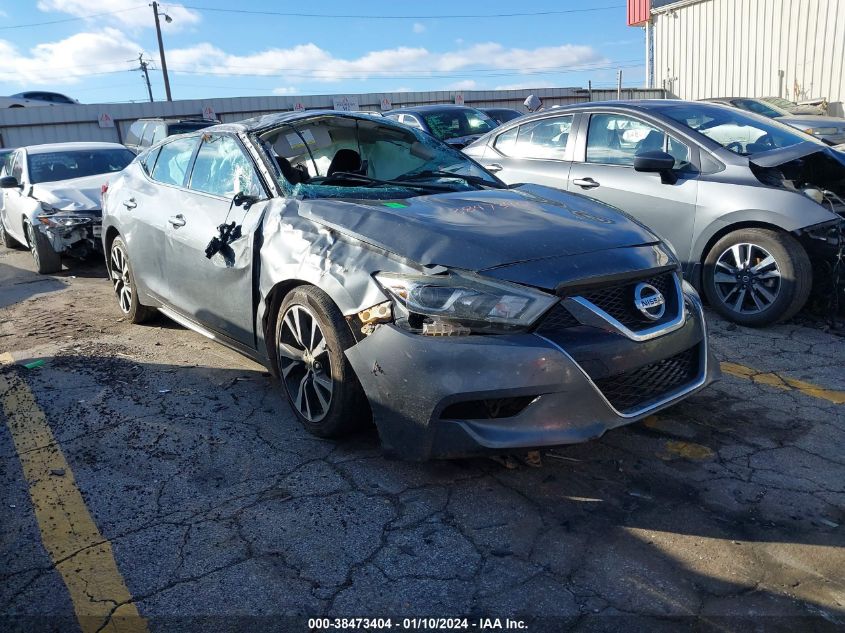 2018 NISSAN MAXIMA 3.5S/SV/SL/SR/PLAT - 1N4AA6AP3JC401287