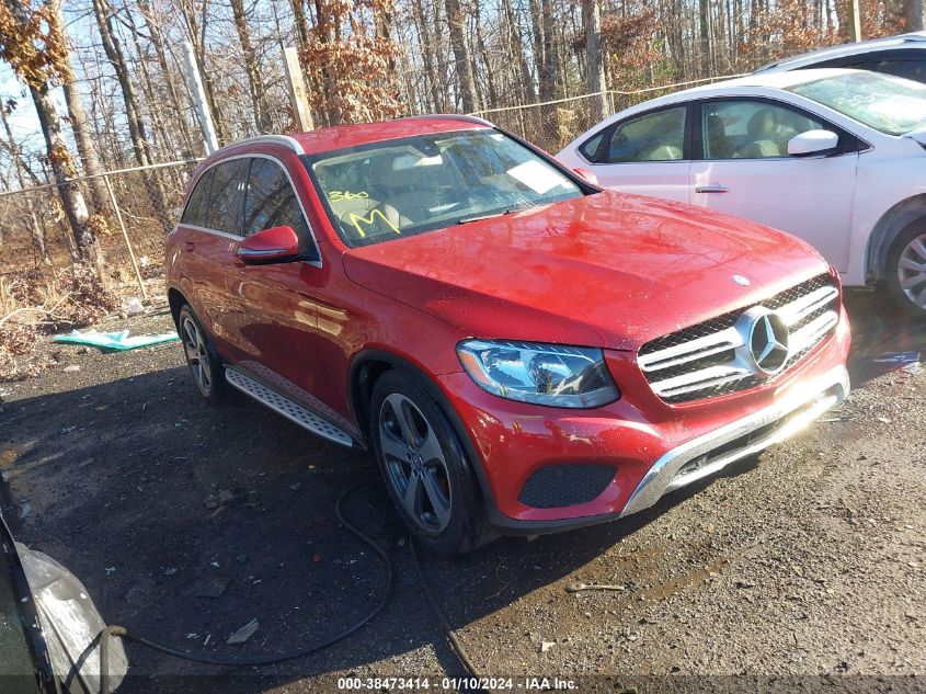 2017 MERCEDES-BENZ GLC 300 300 - WDC0G4JB1HF163116