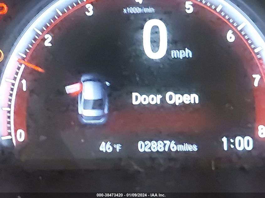 2019 HONDA CIVIC SPORT - 19XFC2F84KE007487