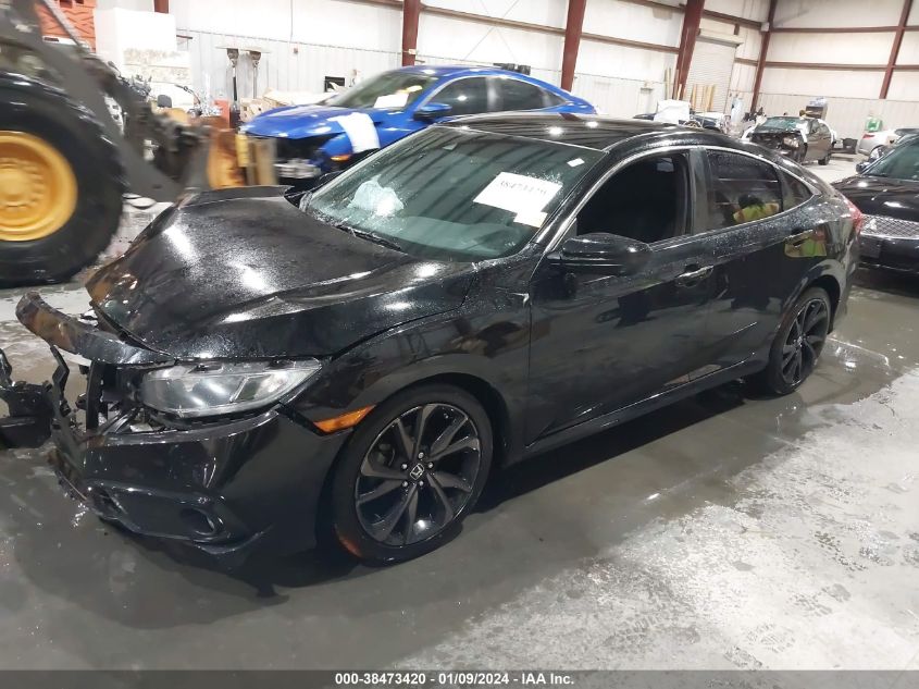 2019 HONDA CIVIC SPORT - 19XFC2F84KE007487
