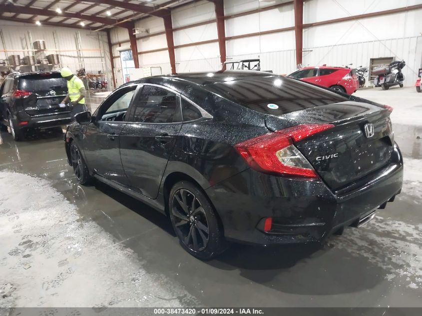 2019 HONDA CIVIC SPORT - 19XFC2F84KE007487