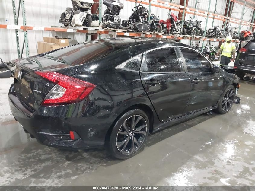 2019 HONDA CIVIC SPORT - 19XFC2F84KE007487