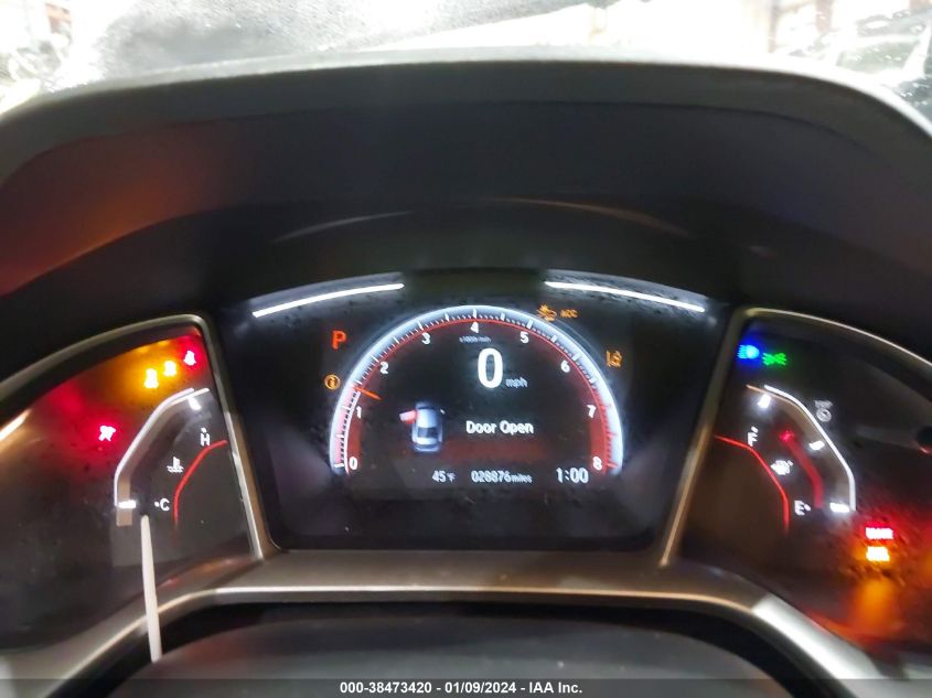 2019 HONDA CIVIC SPORT - 19XFC2F84KE007487
