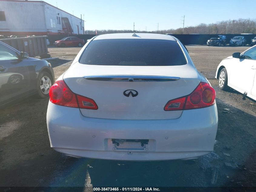 2013 INFINITI G37X - JN1CV6AR4DM750968