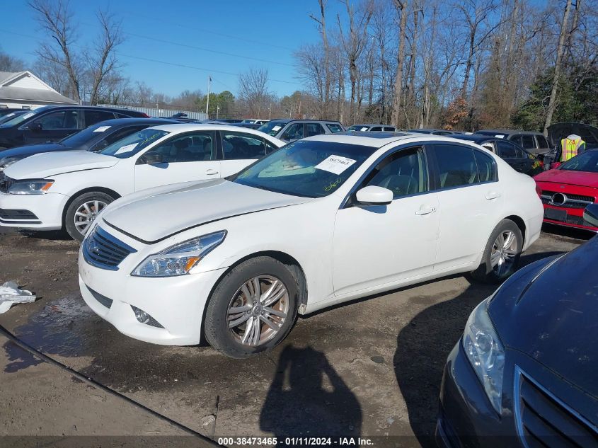 2013 INFINITI G37X - JN1CV6AR4DM750968