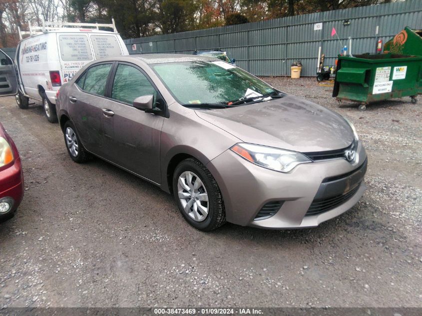 2015 TOYOTA COROLLA L/LE/LE PLS/PRM/S/S PLS - 2T1BURHE0FC478080