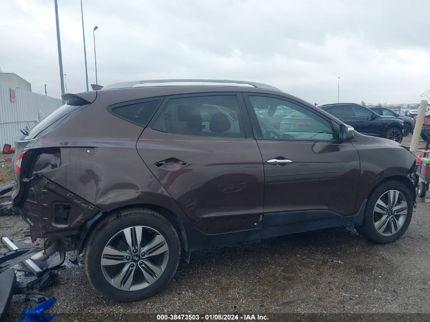 2014 HYUNDAI TUCSON LIMITED - KM8JU3AG2EU859009