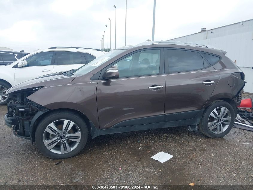 2014 HYUNDAI TUCSON LIMITED - KM8JU3AG2EU859009
