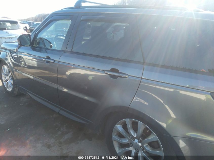 2014 LAND ROVER RANGE ROVER SPORT HSE - SALWR2WFXEA352360