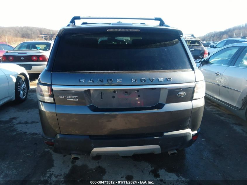 2014 LAND ROVER RANGE ROVER SPORT HSE - SALWR2WFXEA352360