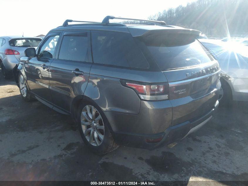 2014 LAND ROVER RANGE ROVER SPORT HSE - SALWR2WFXEA352360