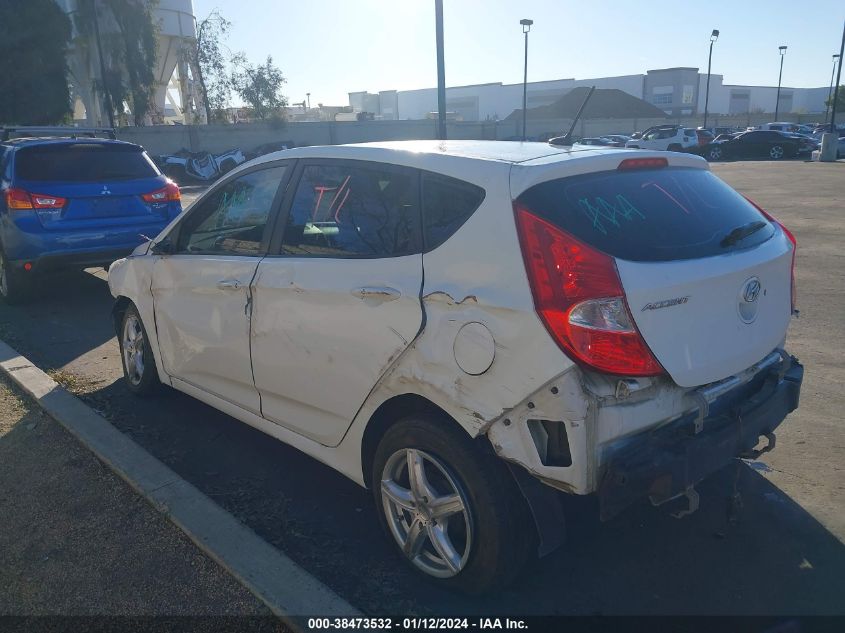 2014 HYUNDAI ACCENT GLS/GS - KMHCT5AE5EU142173