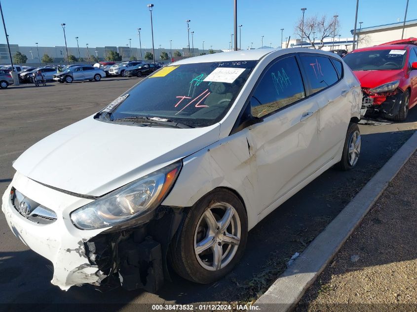 2014 HYUNDAI ACCENT GLS/GS - KMHCT5AE5EU142173