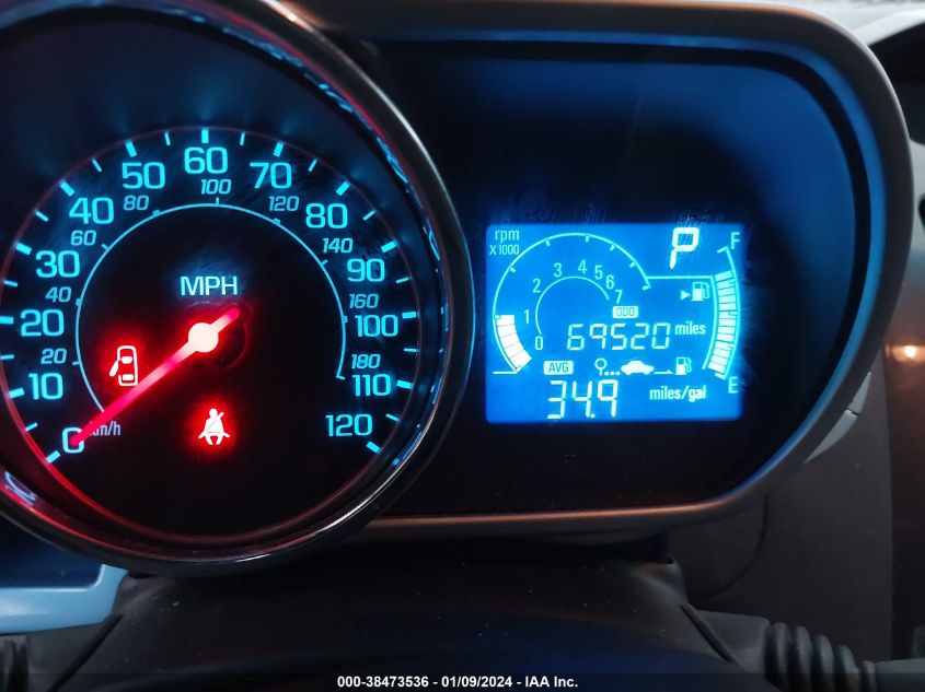 2013 CHEVROLET SPARK LS - KL8CB6S9XDC590873