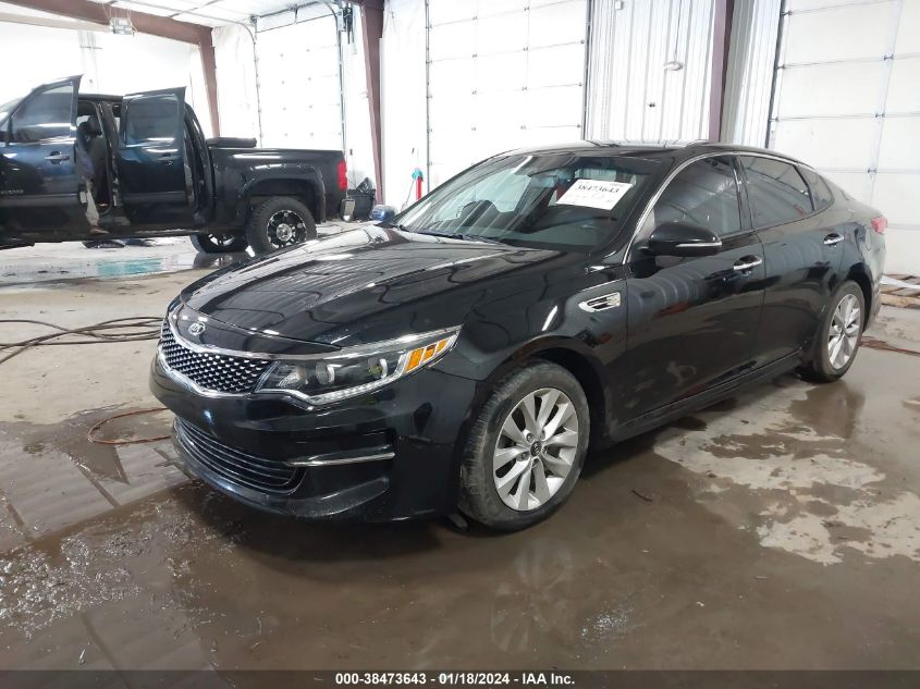 2016 KIA OPTIMA EX - 5XXGU4L3XGG119022