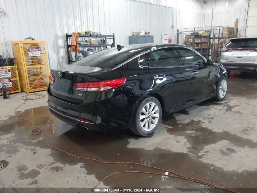 2016 KIA OPTIMA EX - 5XXGU4L3XGG119022