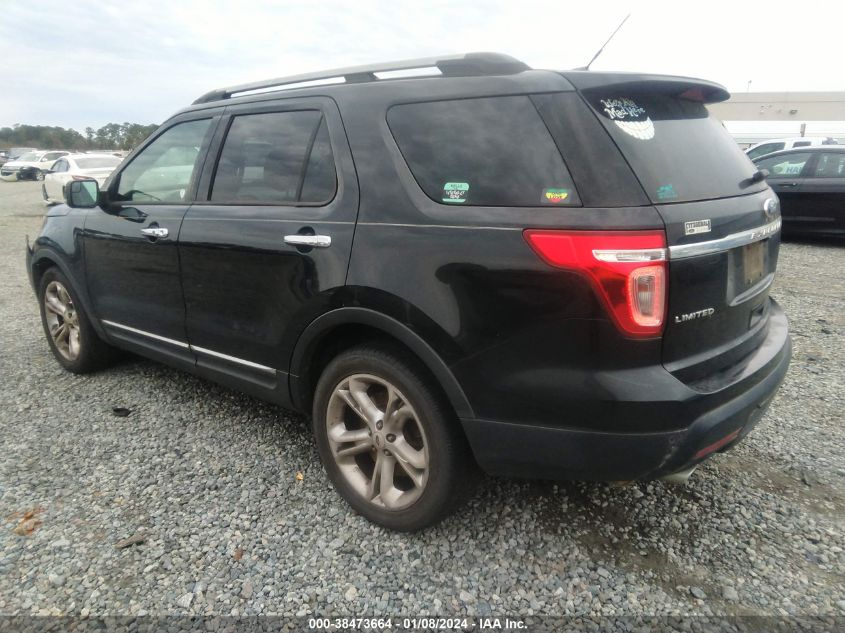 2013 FORD EXPLORER LIMITED - 1FM5K7F86DGC06552