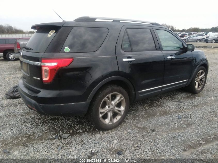 2013 FORD EXPLORER LIMITED - 1FM5K7F86DGC06552