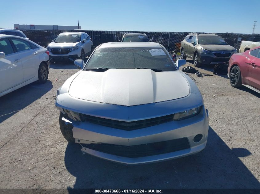 2015 CHEVROLET CAMARO LT - 2G1FD1E32F9265243