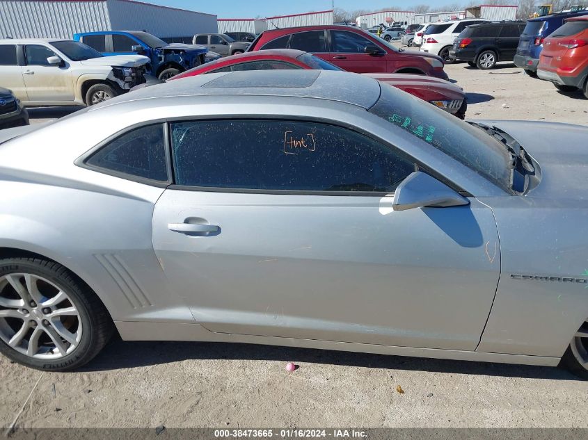 2015 CHEVROLET CAMARO LT - 2G1FD1E32F9265243