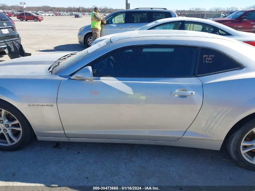 2015 CHEVROLET CAMARO LT - 2G1FD1E32F9265243