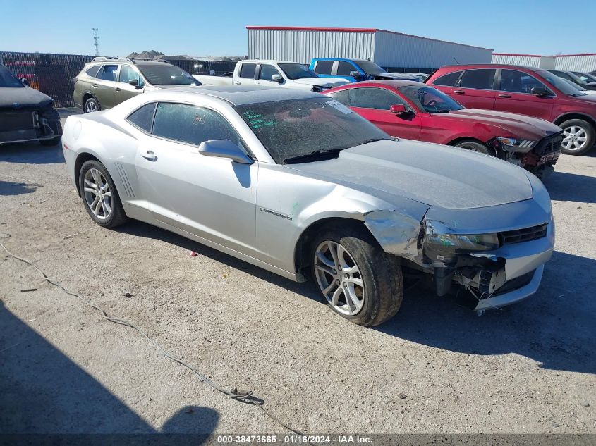 2015 CHEVROLET CAMARO LT - 2G1FD1E32F9265243