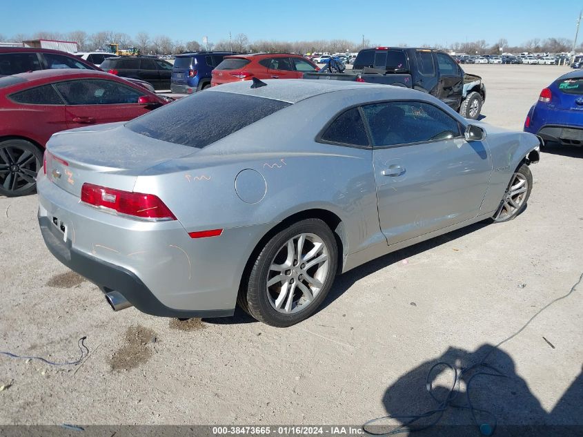 2015 CHEVROLET CAMARO LT - 2G1FD1E32F9265243