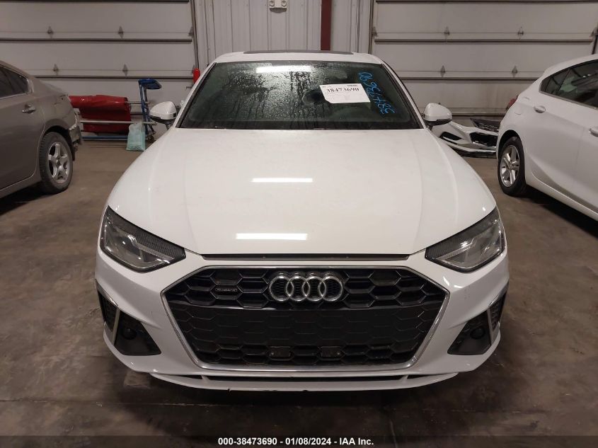 2021 AUDI A4 PREMIUM 45 - WAUDAAF48MA035476