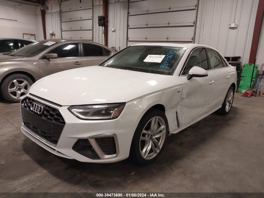 2021 AUDI A4 PREMIUM 45 - WAUDAAF48MA035476