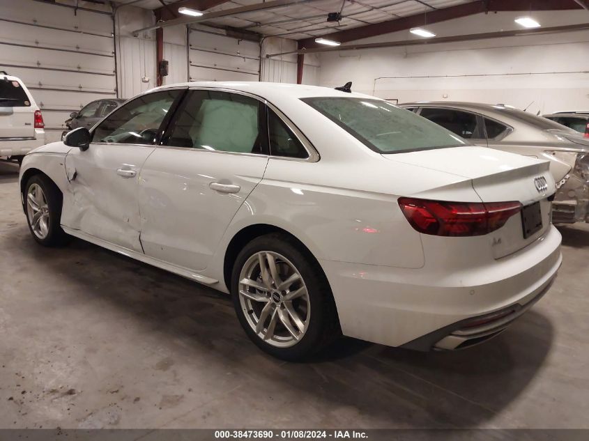 2021 AUDI A4 PREMIUM 45 - WAUDAAF48MA035476
