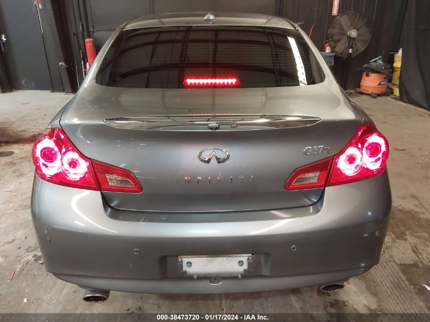 2013 INFINITI G37X - JN1CV6AR4DM763672
