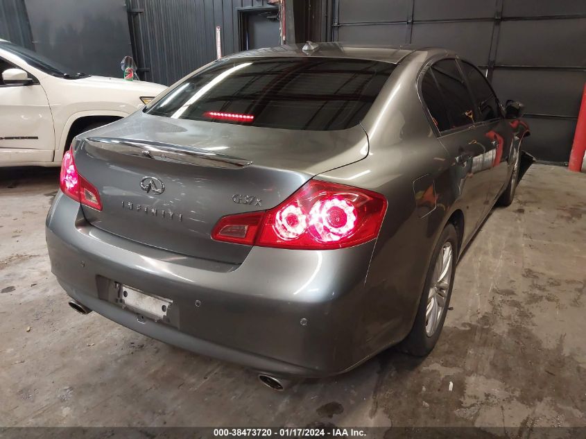 2013 INFINITI G37X - JN1CV6AR4DM763672