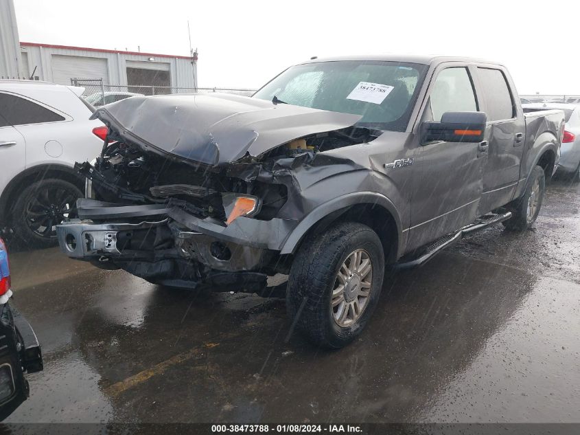 2014 FORD F-150 LARIAT - 1FTFW1EF2EKF15850