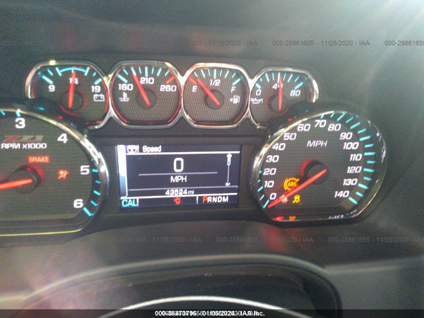 2015 CHEVROLET SILVERADO 1500 2LZ 3GCUKSEJ7FG505739