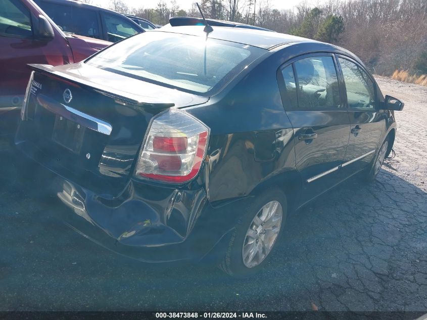 3N1AB6AP0CL609841 | 2012 NISSAN SENTRA