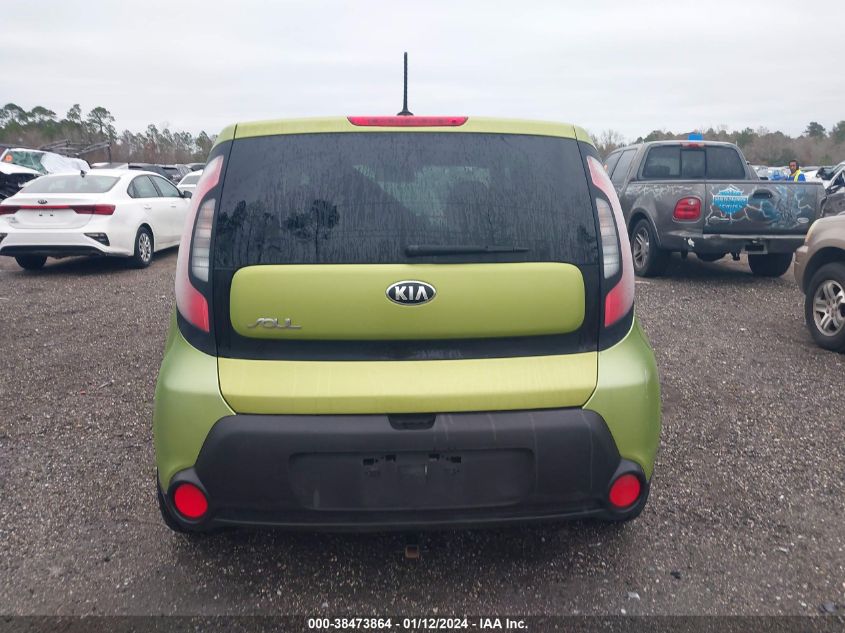 KNDJN2A28F7792318 | 2015 KIA SOUL