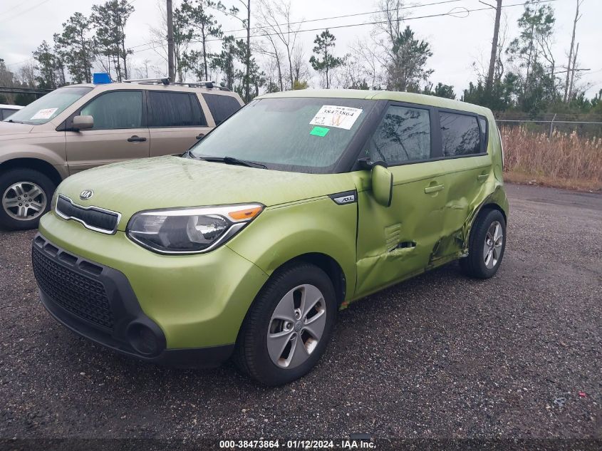 KNDJN2A28F7792318 | 2015 KIA SOUL