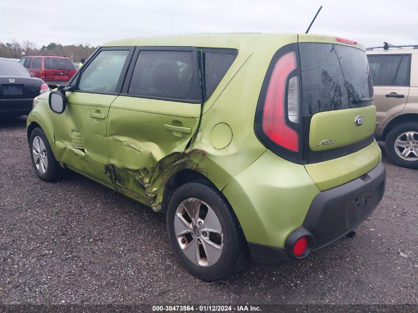 KNDJN2A28F7792318 | 2015 KIA SOUL