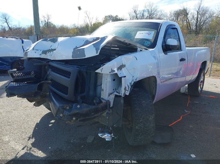 1GCEC14C57Z587227 | 2007 CHEVROLET SILVERADO 1500