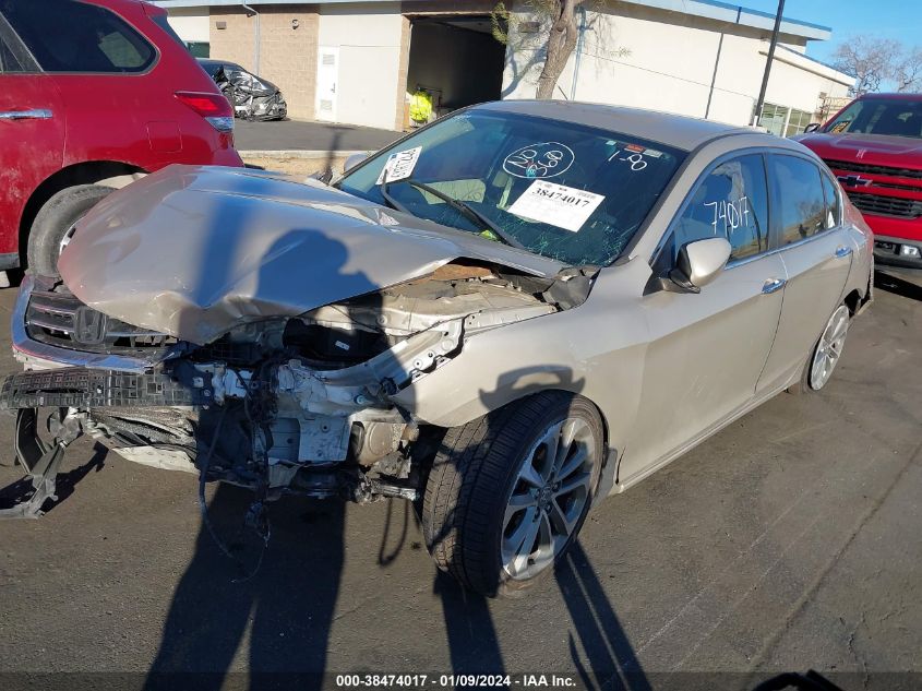 2013 HONDA ACCORD LX - 1HGCR2F38DA067611