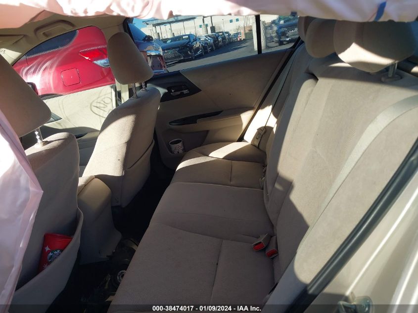 2013 HONDA ACCORD LX - 1HGCR2F38DA067611