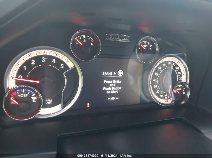 2017 RAM 1500 LARAMIE - 1C6RR7NMXHS883453