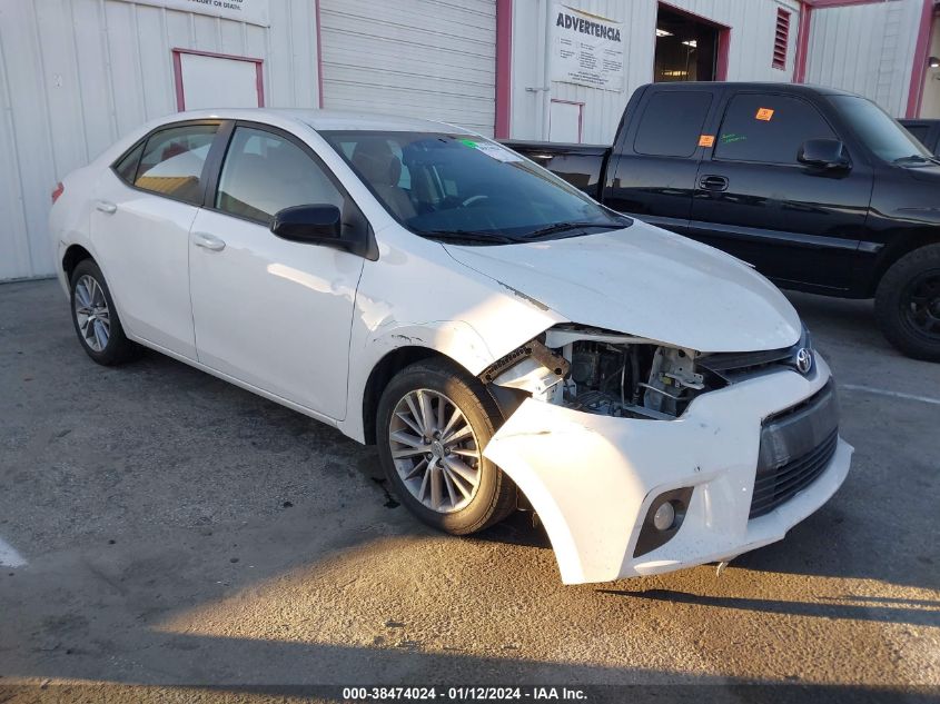 2015 TOYOTA COROLLA LE PLUS - 5YFBURHE1FP195560