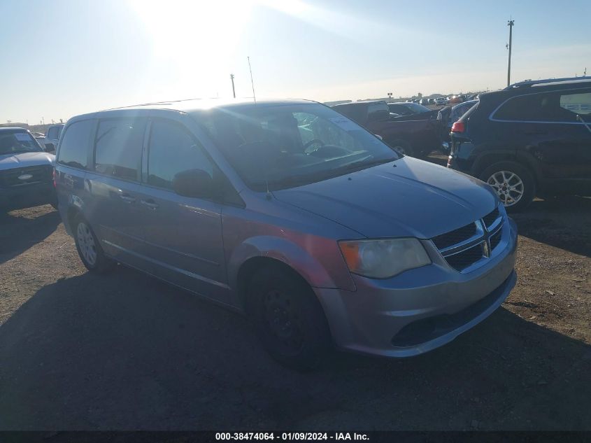 2014 DODGE GRAND CARAVAN SE - 2C4RDGBG1ER341807