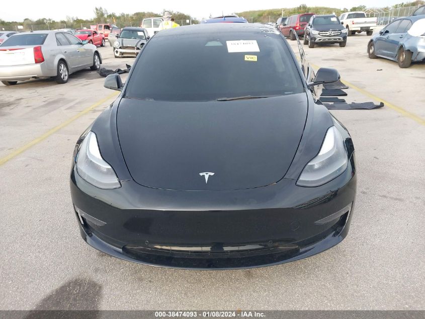 2022 TESLA MODEL 3 - 5YJ3E1EC1NF275277