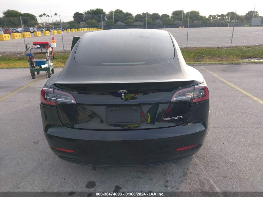 2022 TESLA MODEL 3 - 5YJ3E1EC1NF275277
