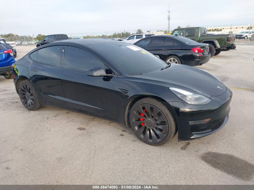 2022 TESLA MODEL 3 - 5YJ3E1EC1NF275277