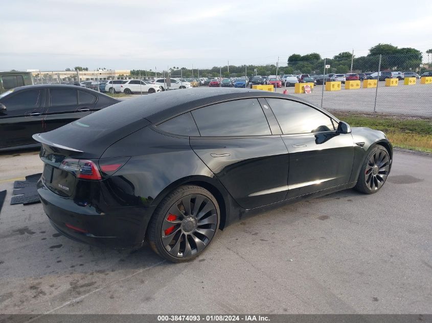 2022 TESLA MODEL 3 - 5YJ3E1EC1NF275277