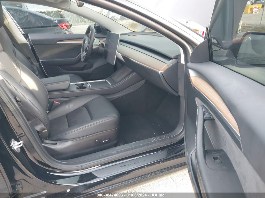 2022 TESLA MODEL 3 - 5YJ3E1EC1NF275277